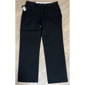 Polo Ralph Lauren Black Pants Mens 34x32 Classic Fit Dress Trousers NEW NWT